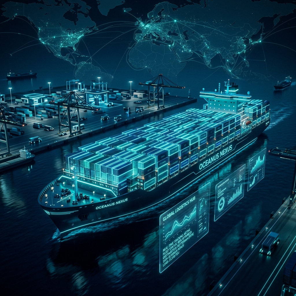 Global Logistics Background